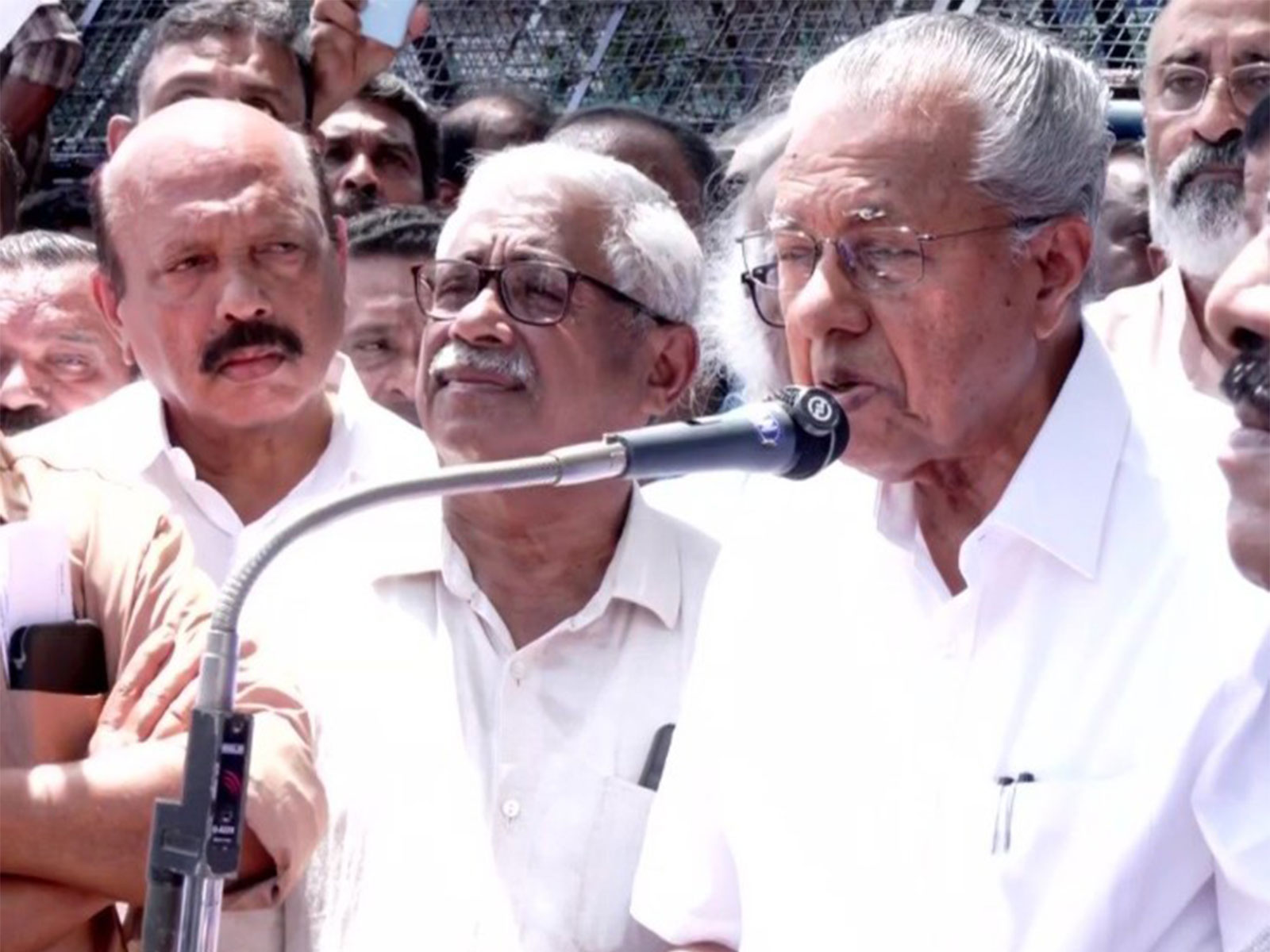 Keralam Leader of Opposition Pinarayi Vijayan (Photo/ANI)