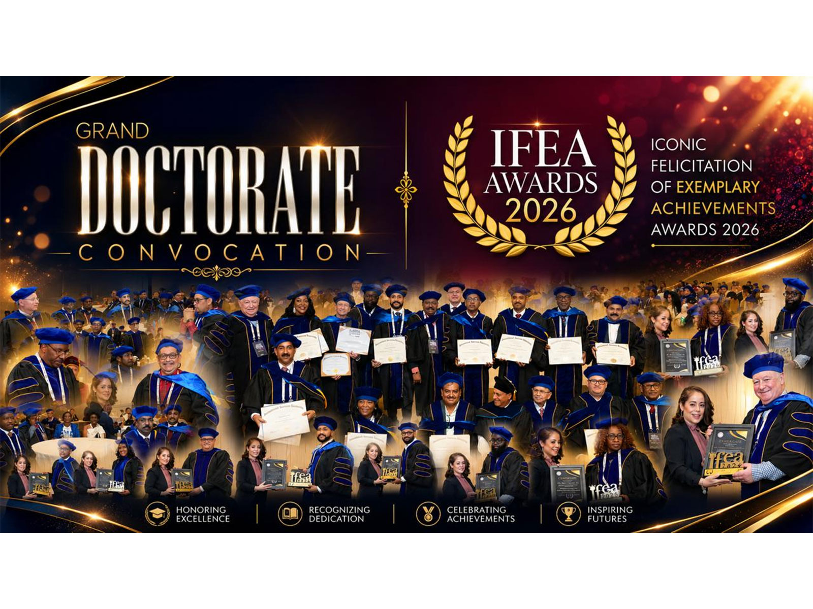 Aimlay Hosts Prestigious Doctorate Convocation & IFEA Awards in San Francisco, USA