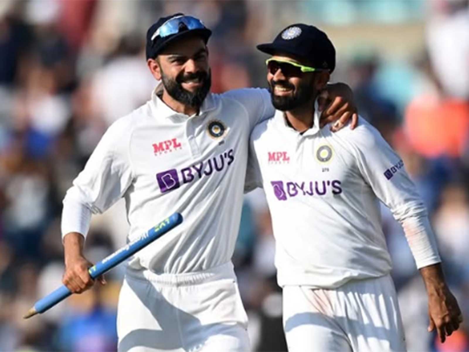 Cricketers Virat Kohli and Ajinkya Rahane (Image source:Instagram@virat.kohli)