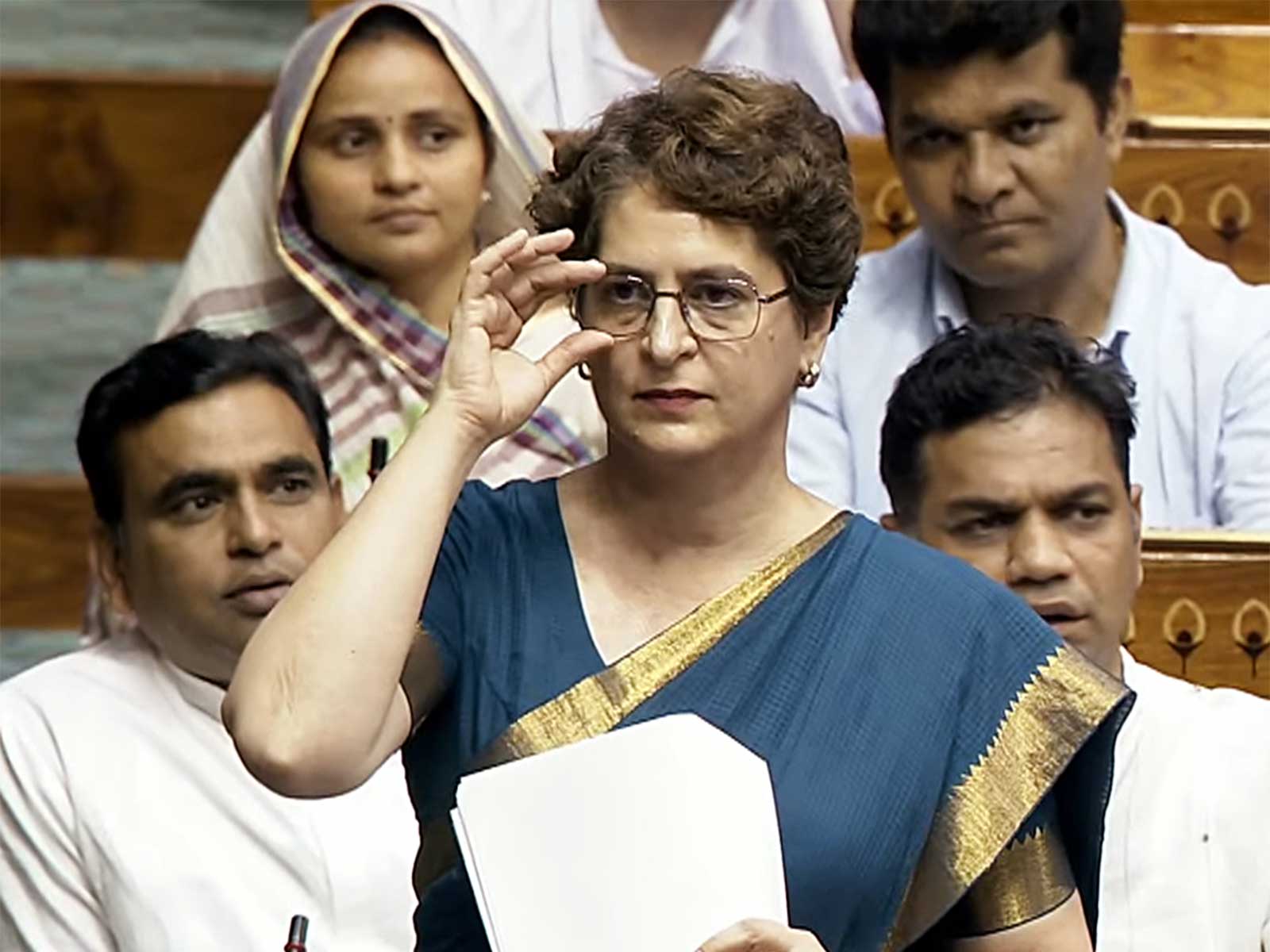 Congress MP Priyanka Gandhi Vadra (Photo/ANI)