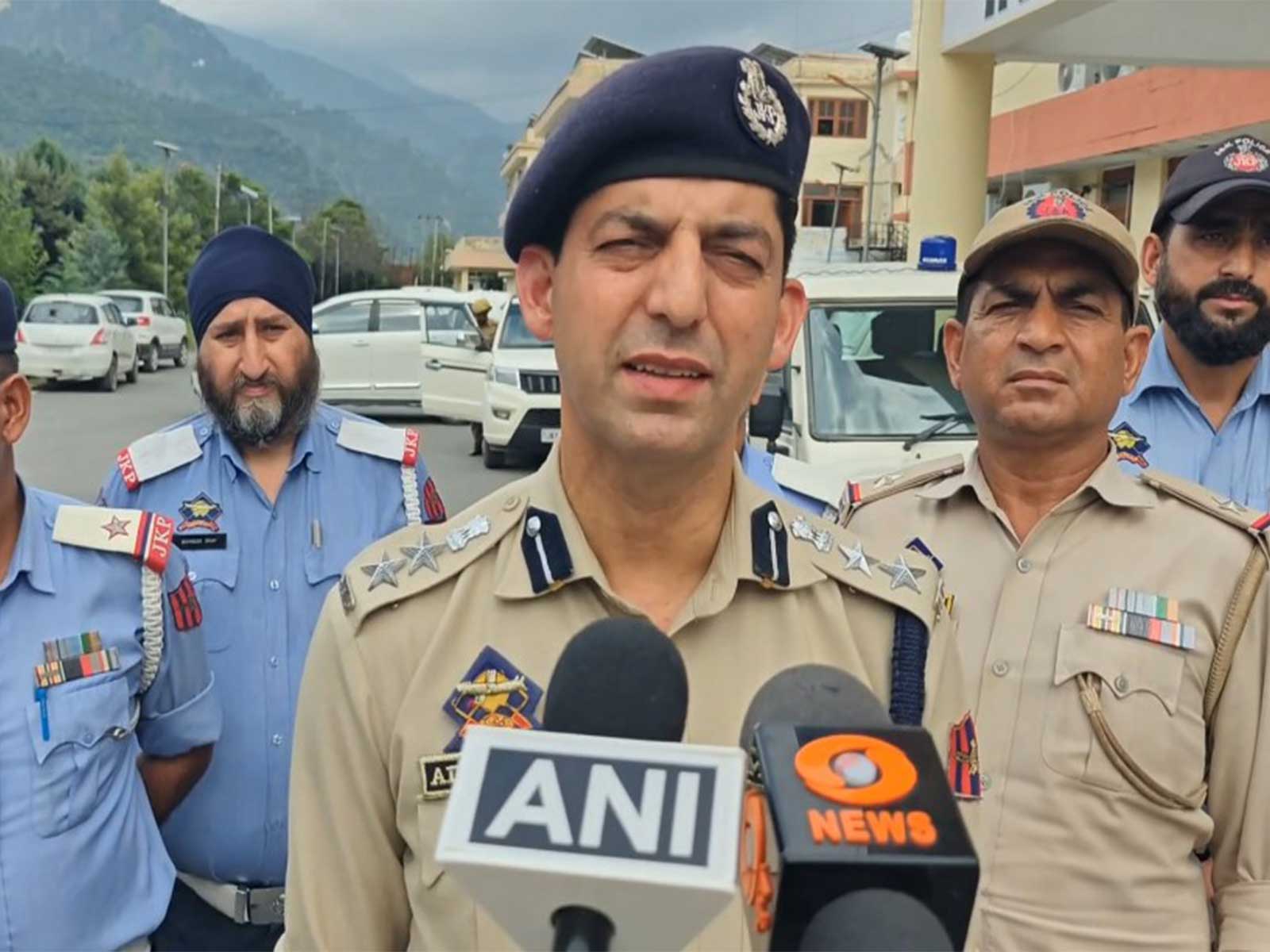 Senior Superintendent of Police, Traffic, NHW Raja Adil Hamid (Photo/ANI)
