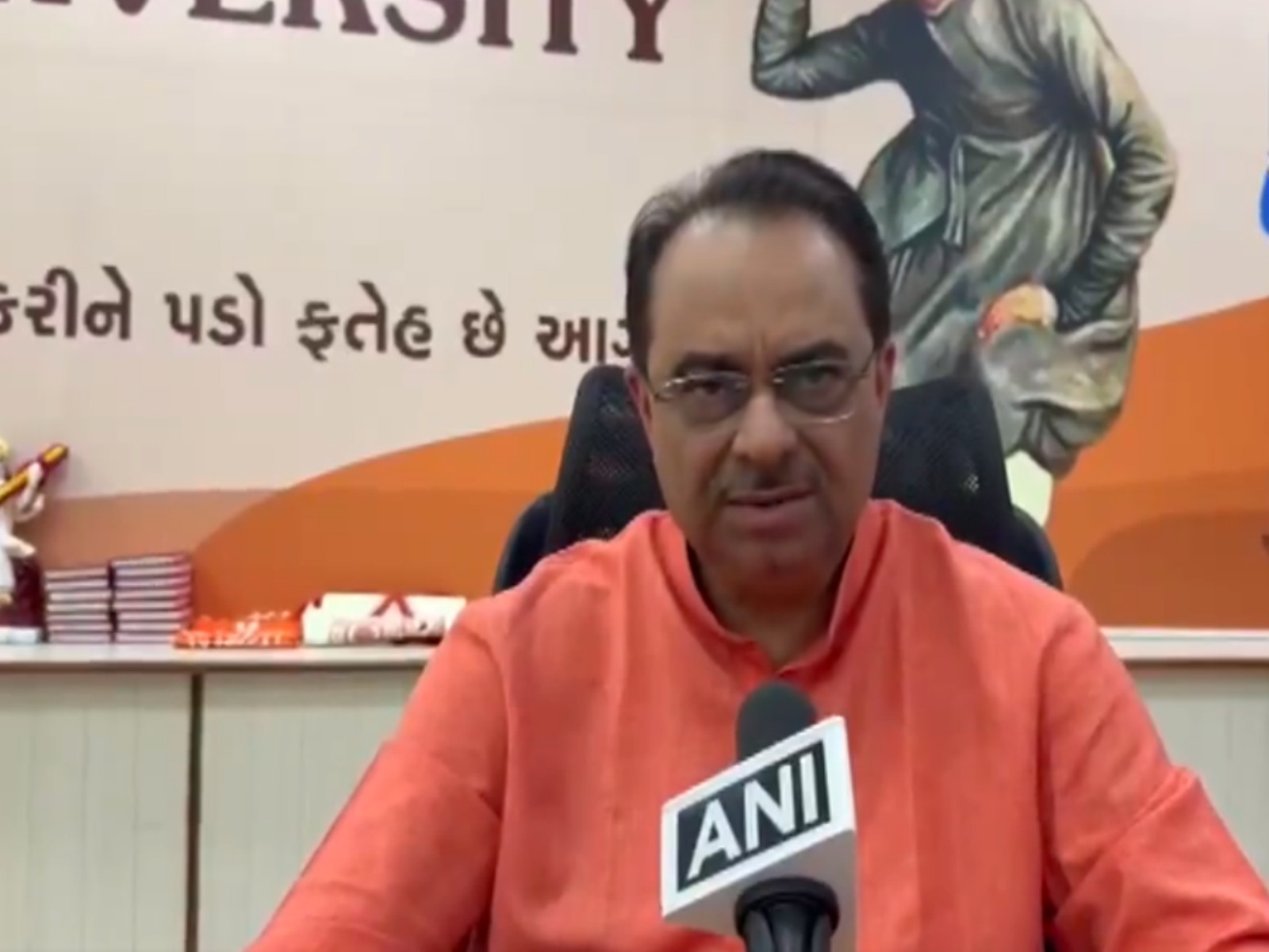 Veer Narmad South Gujarat University Dr Kishorsinh Chavda (Photo/ANI)