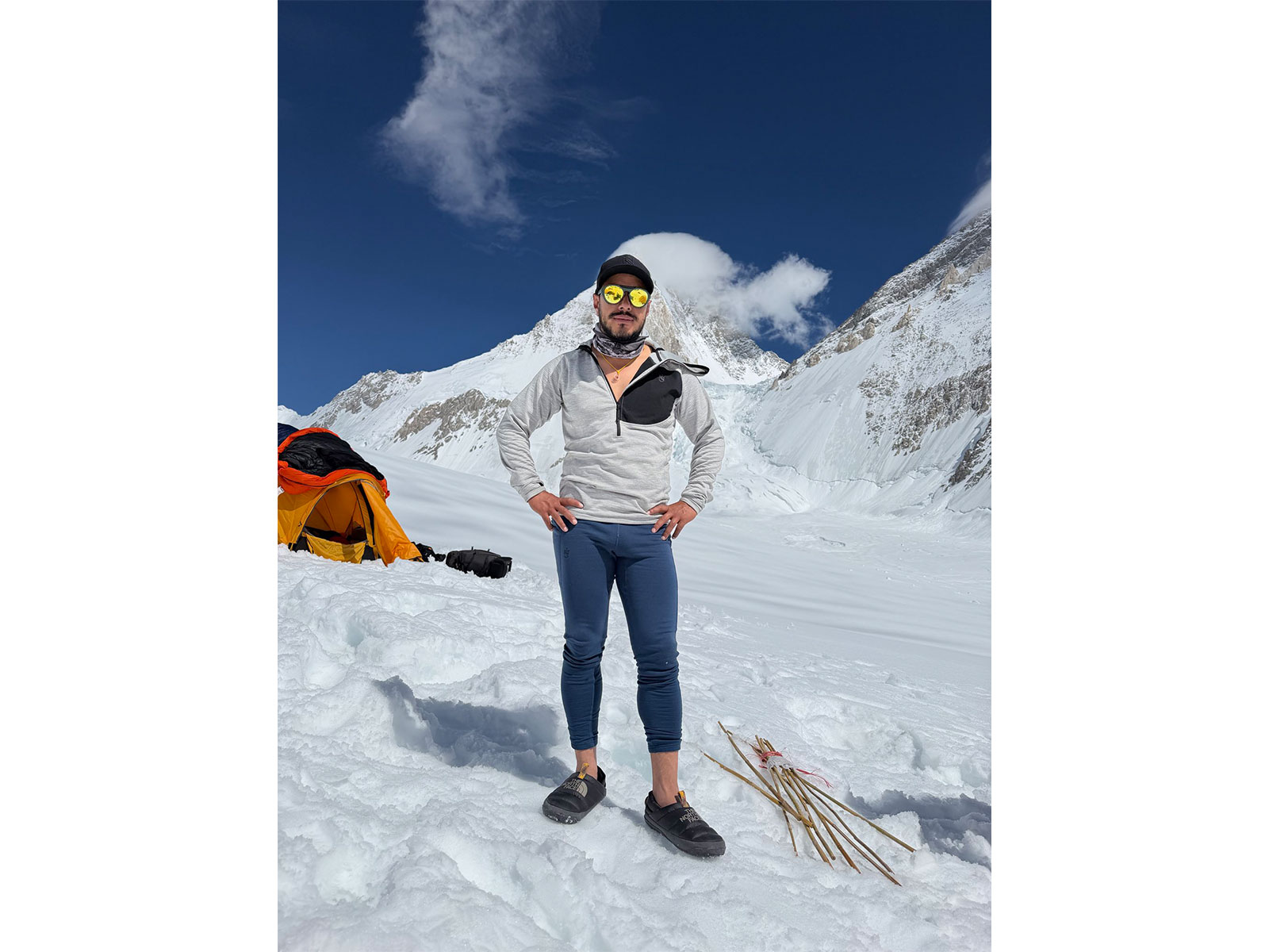 World-famous mountaineer Nirmal Purja, who is feared missing following an avalanche on Broad Peak in Pakistan. (Photo: X/@nimsdai)