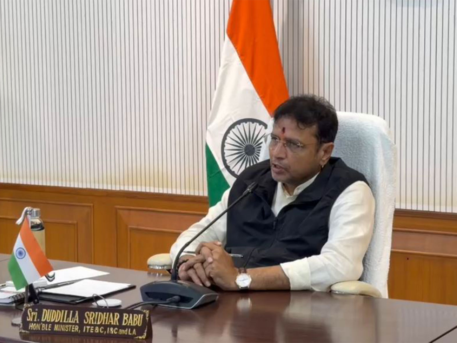 Telangana Minister Sridhar Babu (Photo/ANI)