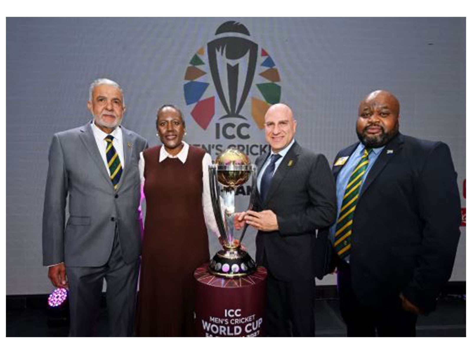A picture from 2027 WC host venue, brand identity reveal ceremony. (Photo: @ProteasMenCSA Instagram)