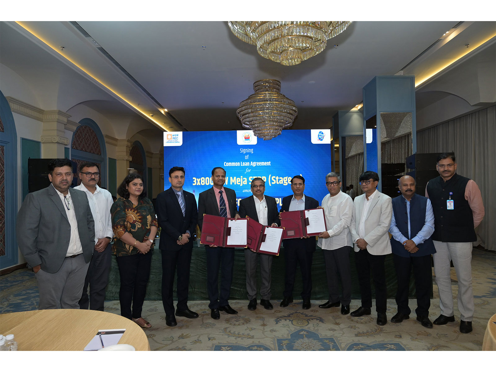 REC and PFC sign Rs 26,850 crore loan agreement (Photo/@RECLindia)
