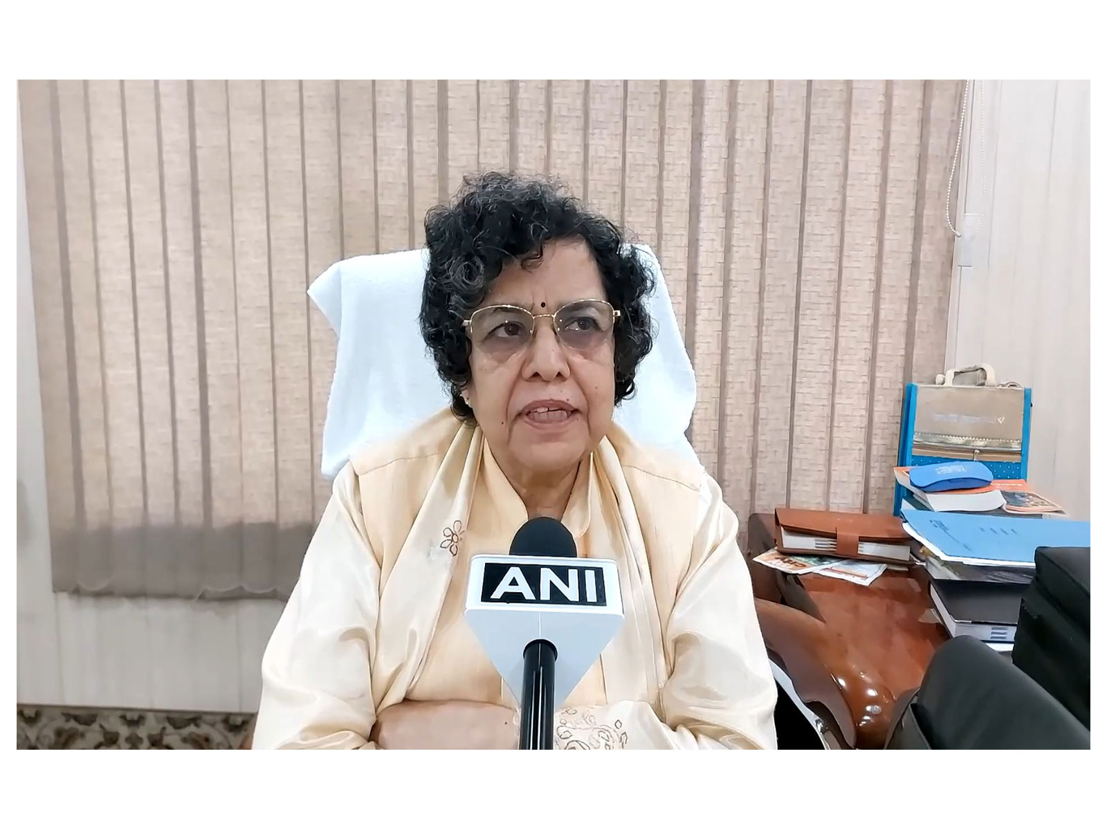 Vice Chancellor of Gurukul Kangri University, Pratibha Mehta Luthra (Photo/ANI)