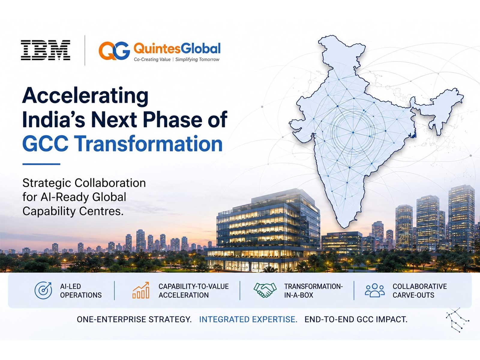 IBM x Quintes Global - A Strategic Collaboration to Define the Next Era of AI-Led GCC Transformation in India