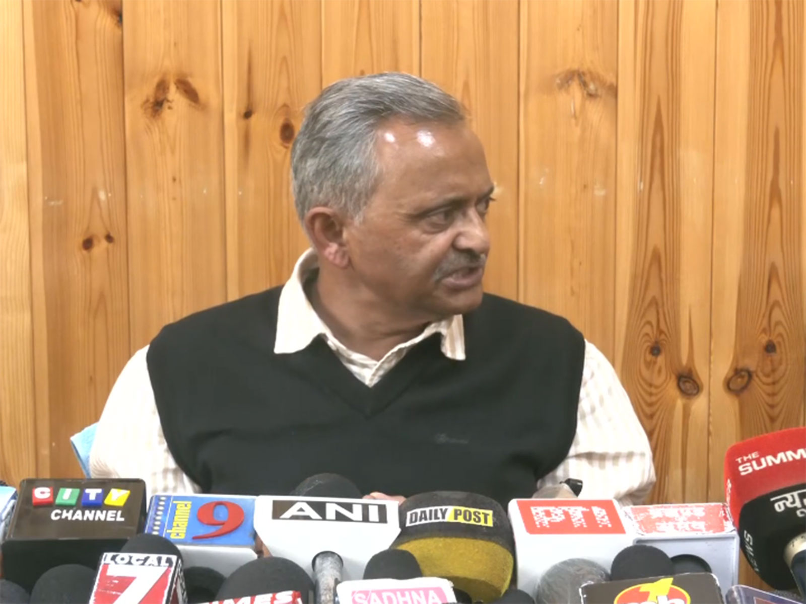 Naresh Chauhan, Principal Media Advisor to Himachal Pradesh CM (File photo/ANI)