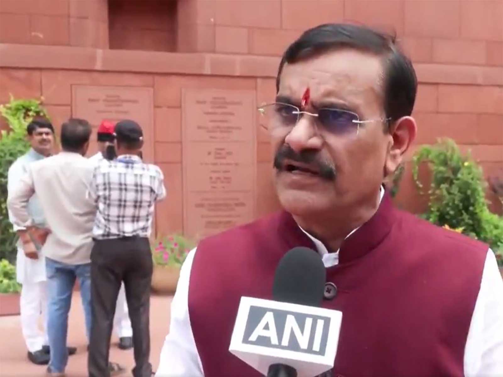 Bharatiya Janata Party MP VD Sharma (Photo/ANI)