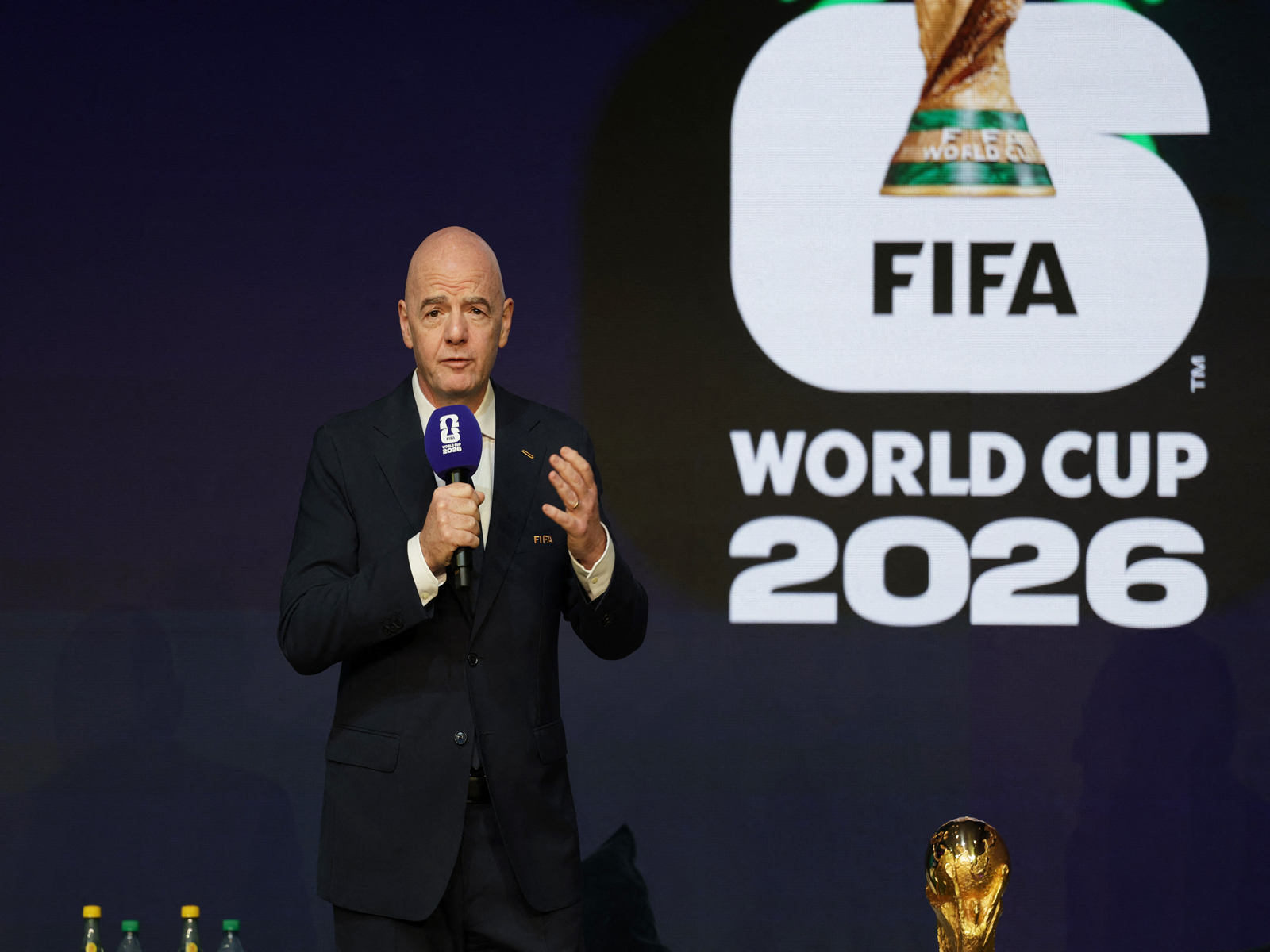 FIFA president Gianni Infantino. (Photo: Reuters)