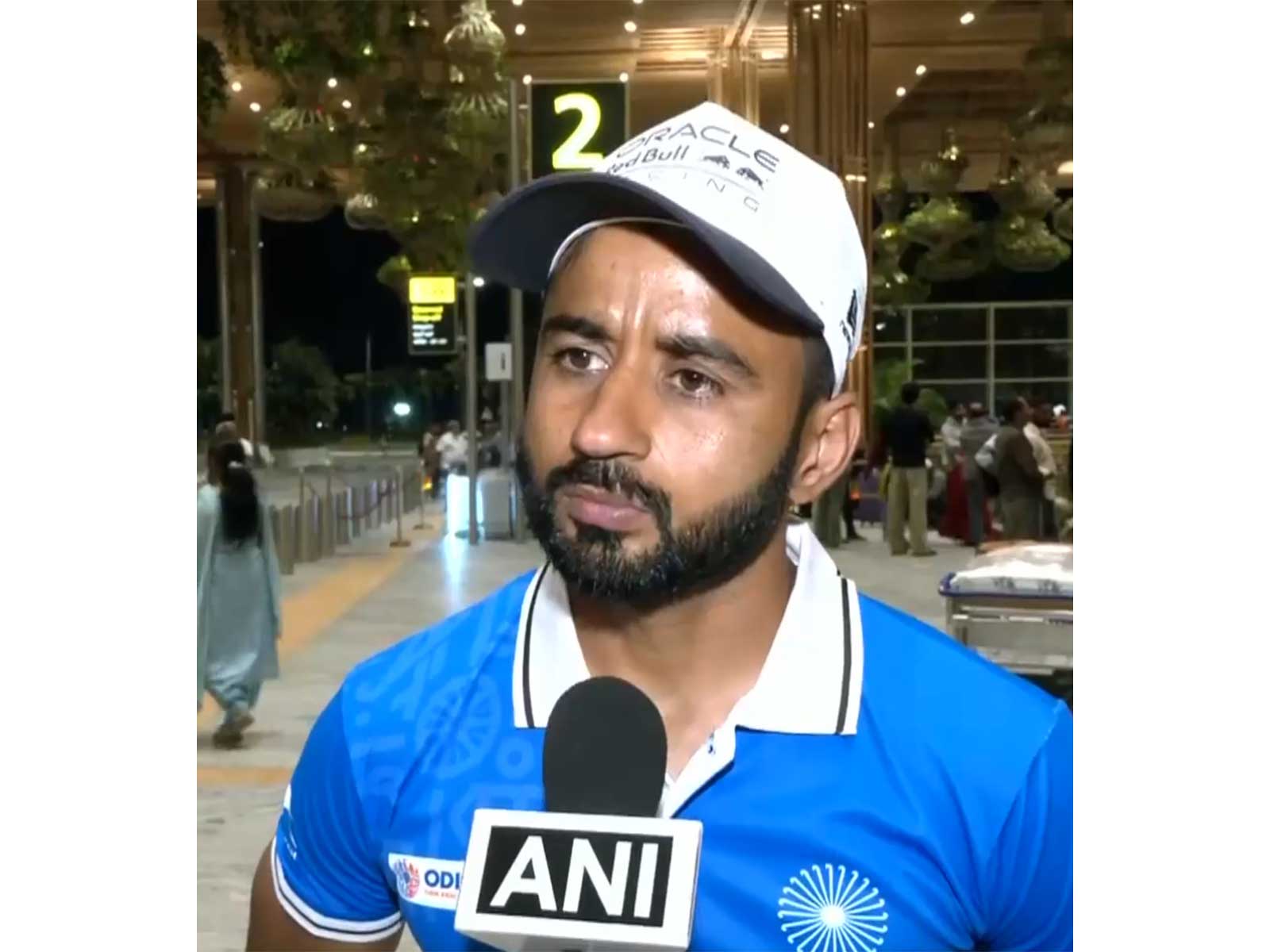 Manpreet Singh. (Photo/ANI) 
