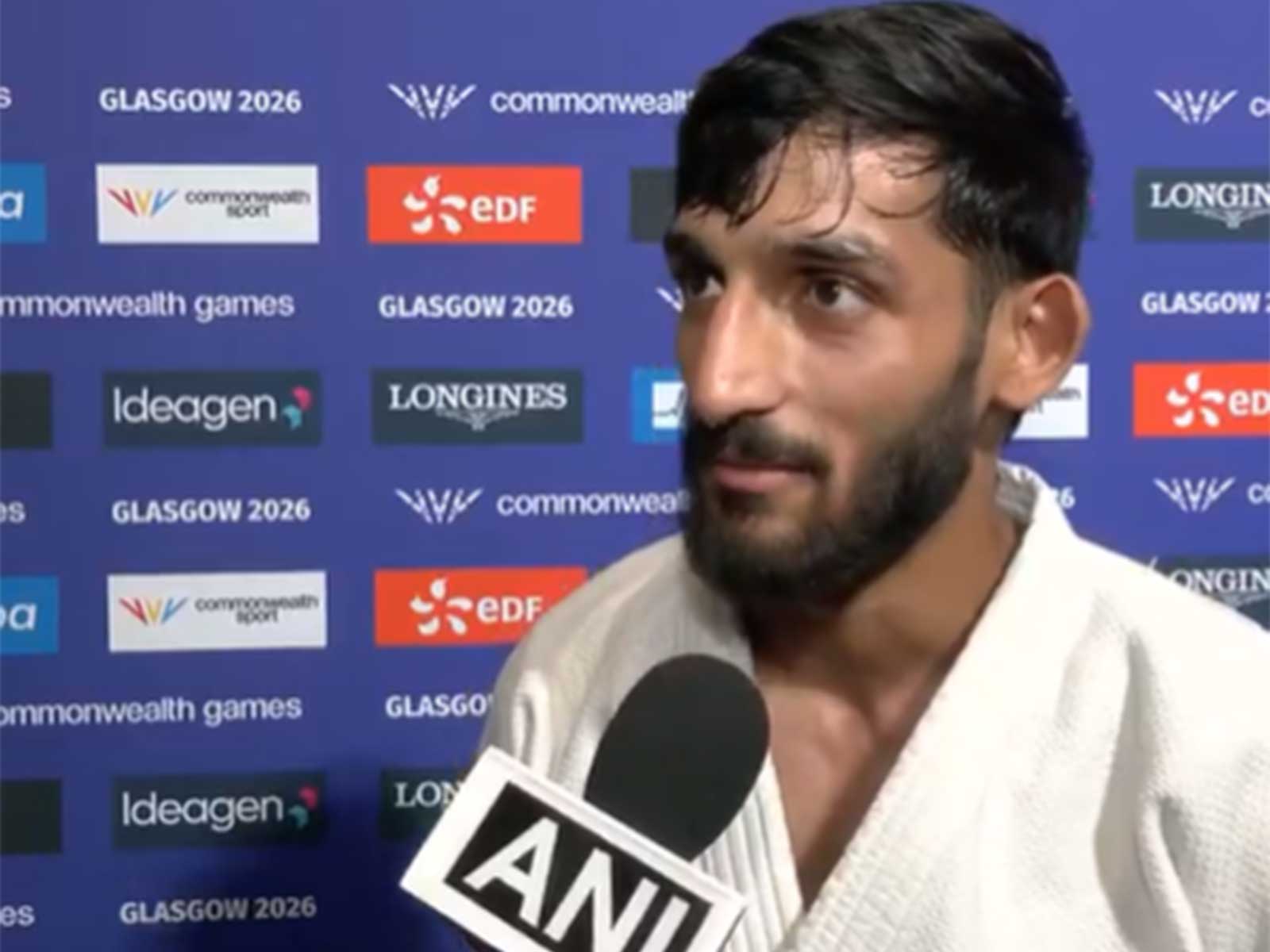 Indian judoka Harsh Singh (Photo: ANI)