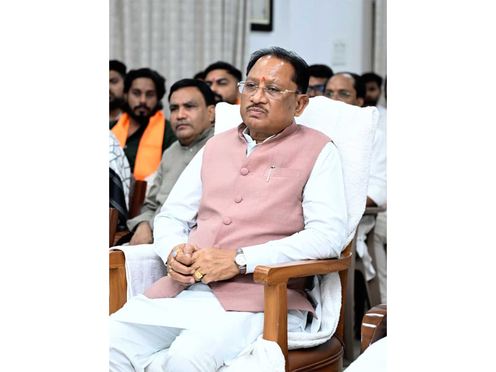 Chhattisgarh Chief Minister Vishnu Deo Sai (File Photo/ANI)