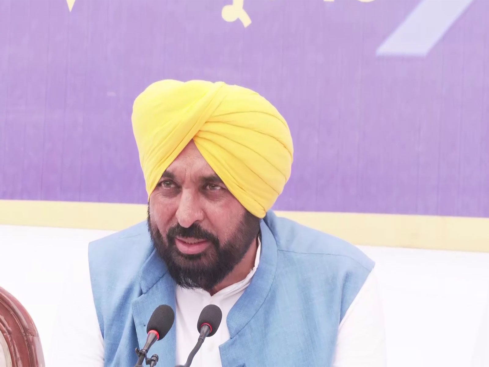 Punjab Chief Minister Bhagwant Singh Mann (Photo/ANI)