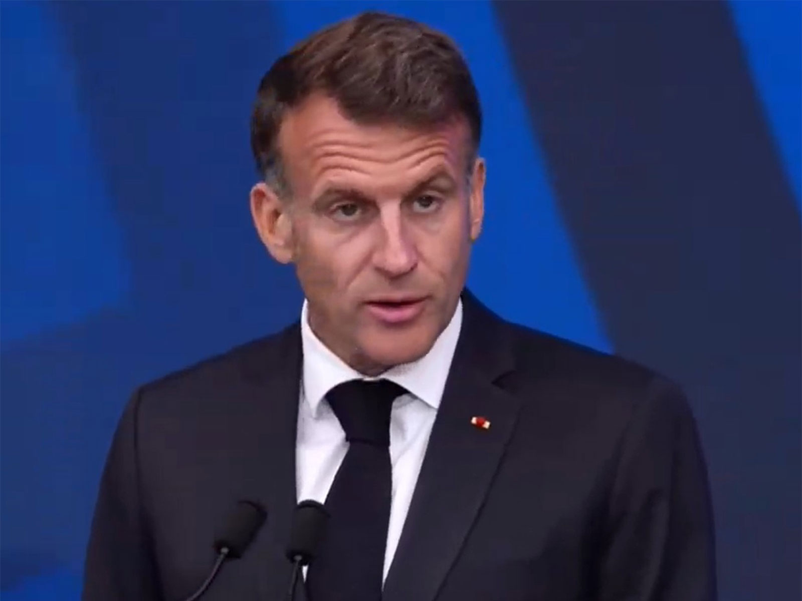 French President Emmanuel Macron (Photo/YouTube/MEA)