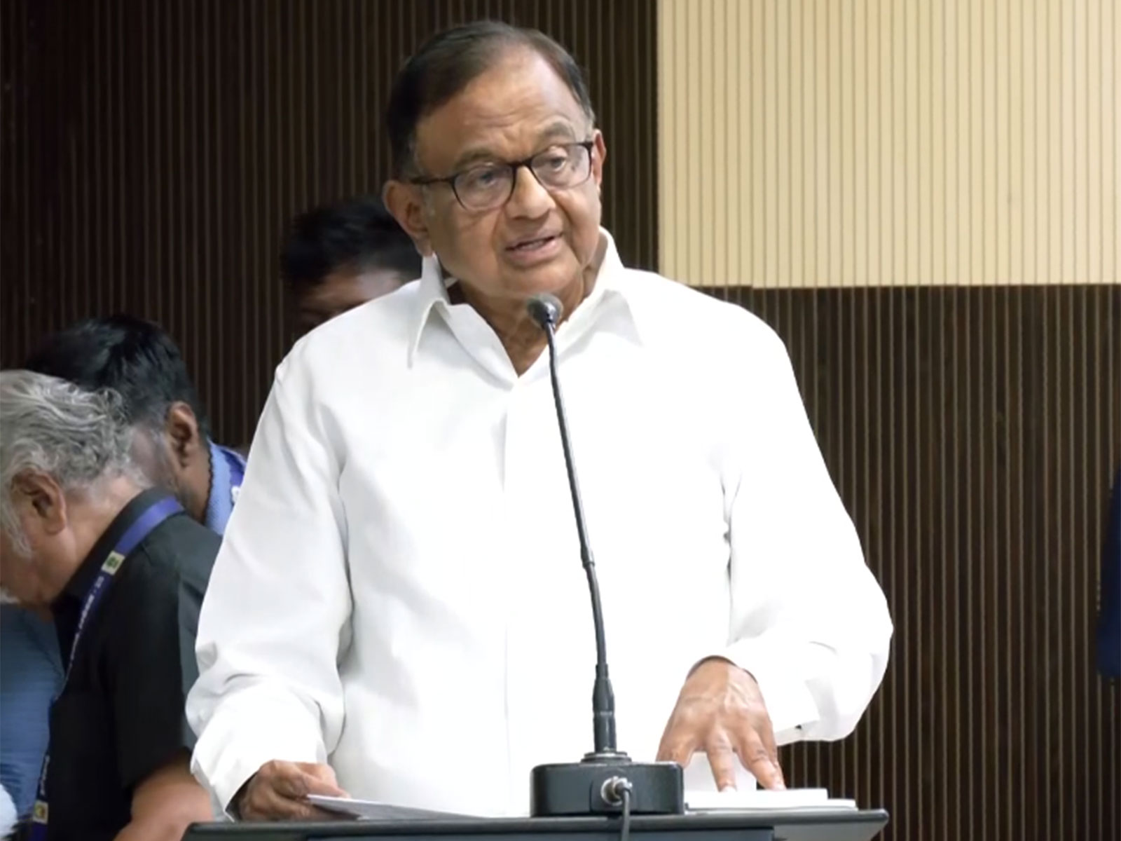 Congress leader P Chidambaram (File Photo/ANI)