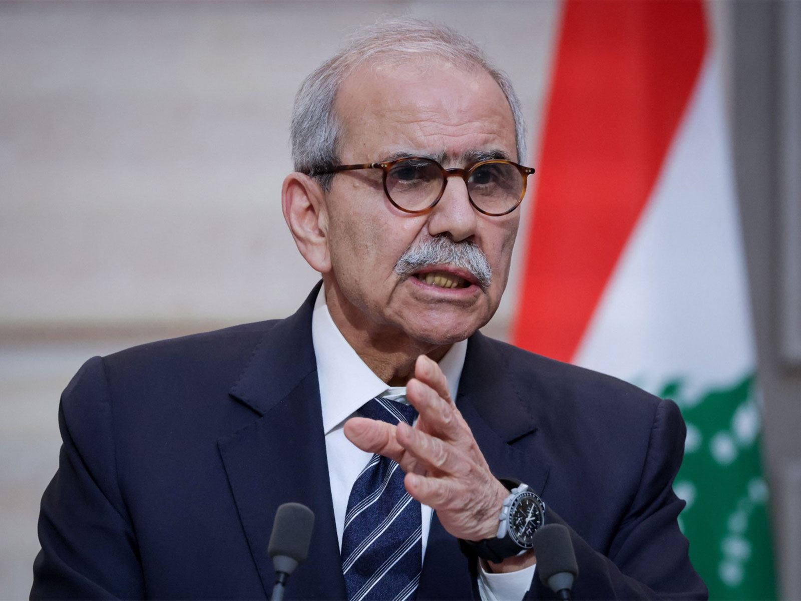 Lebanese Prime Minister Nawaf Salam (Photo/Reuters)