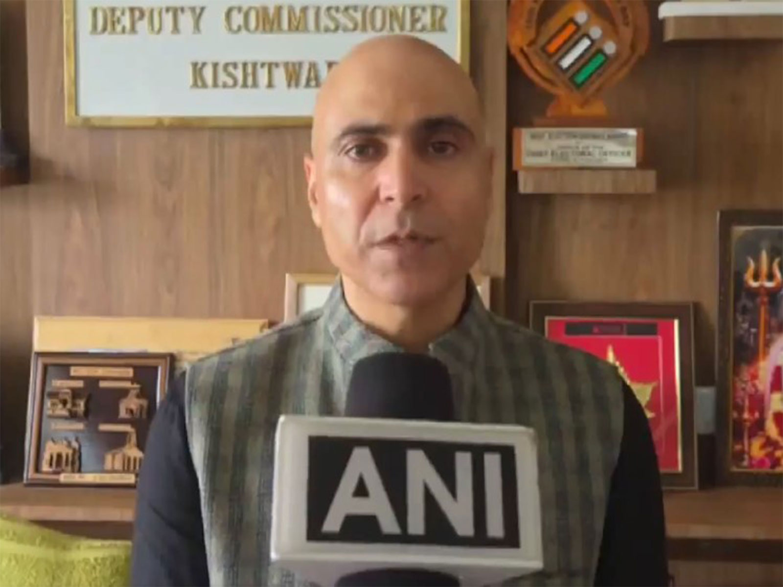 Deputy Commissioner Pankaj Kumar Sharma (Photo/ANI)