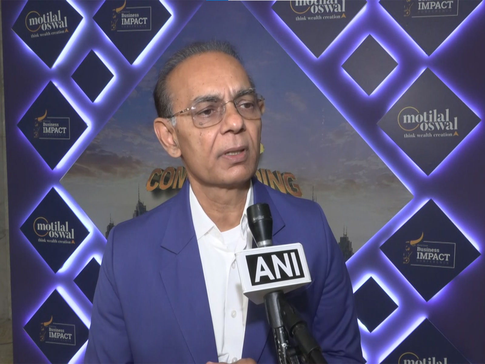 Motilal Oswal, Group MD & CEO, Motilal Oswal Financial Services Ltd (Photo/ANI)