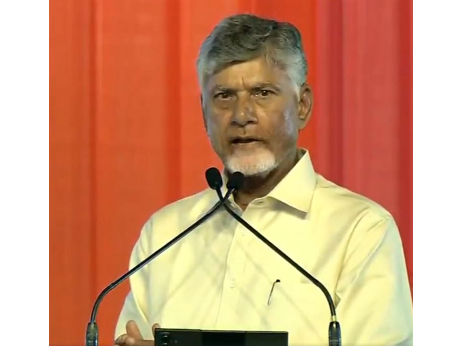 Andhra Pradesh Chief Minister N Chandrababu Naidu (Photo/ANI)