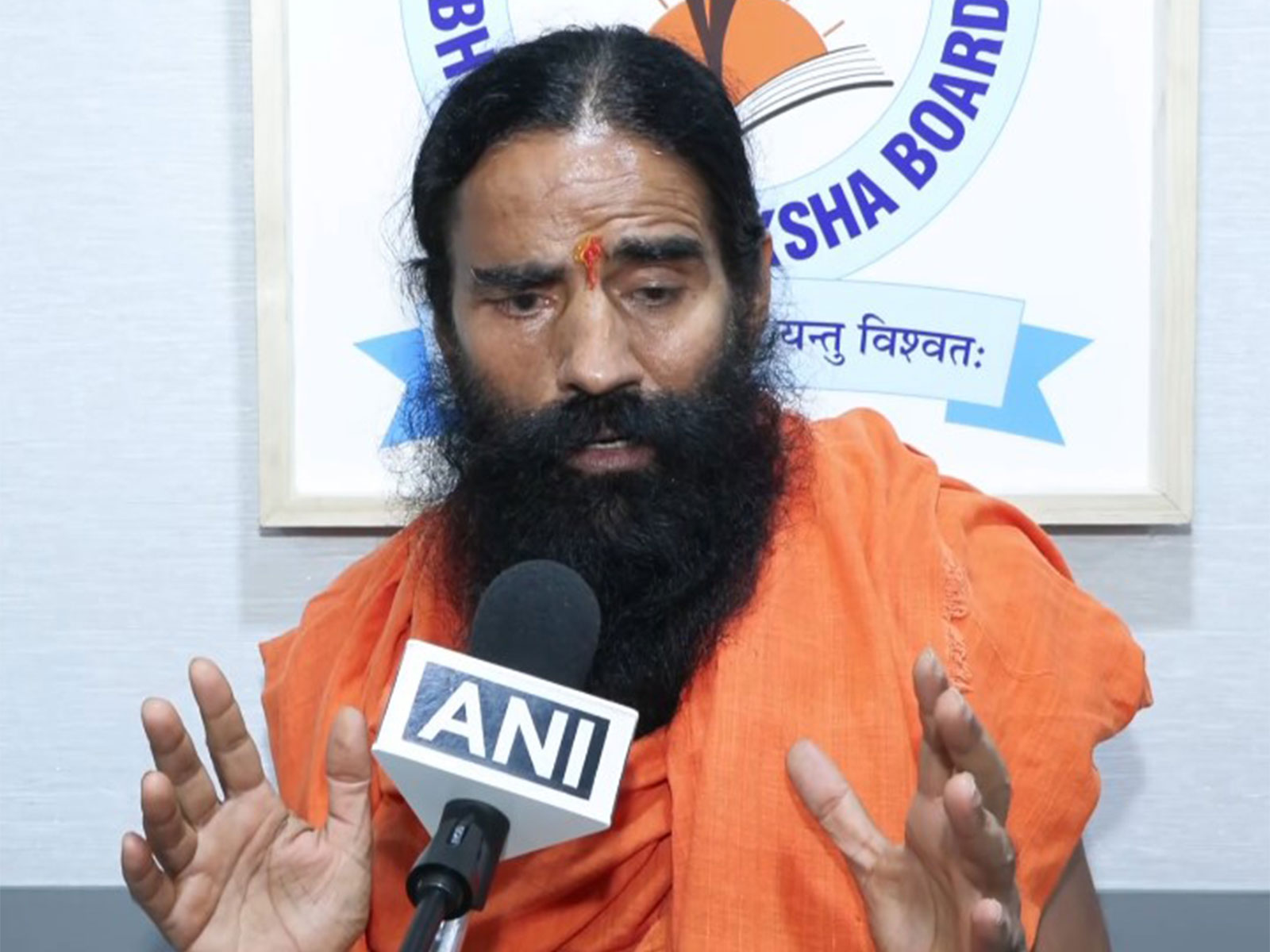  Yoga guru Swami Ramdev (Photo/ANI)
