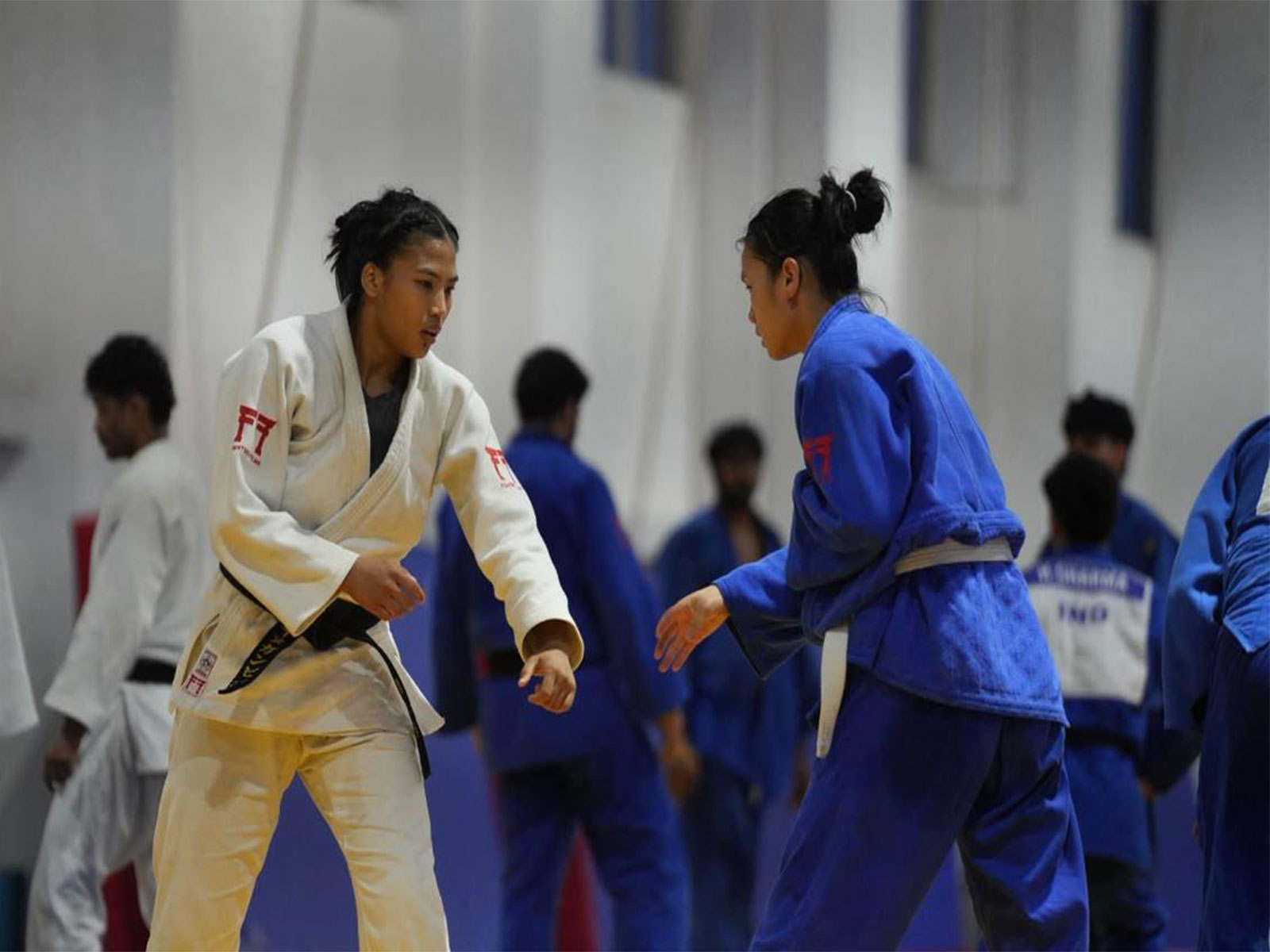 Takhellambam Inunganbi (L). (Photo: IIS)