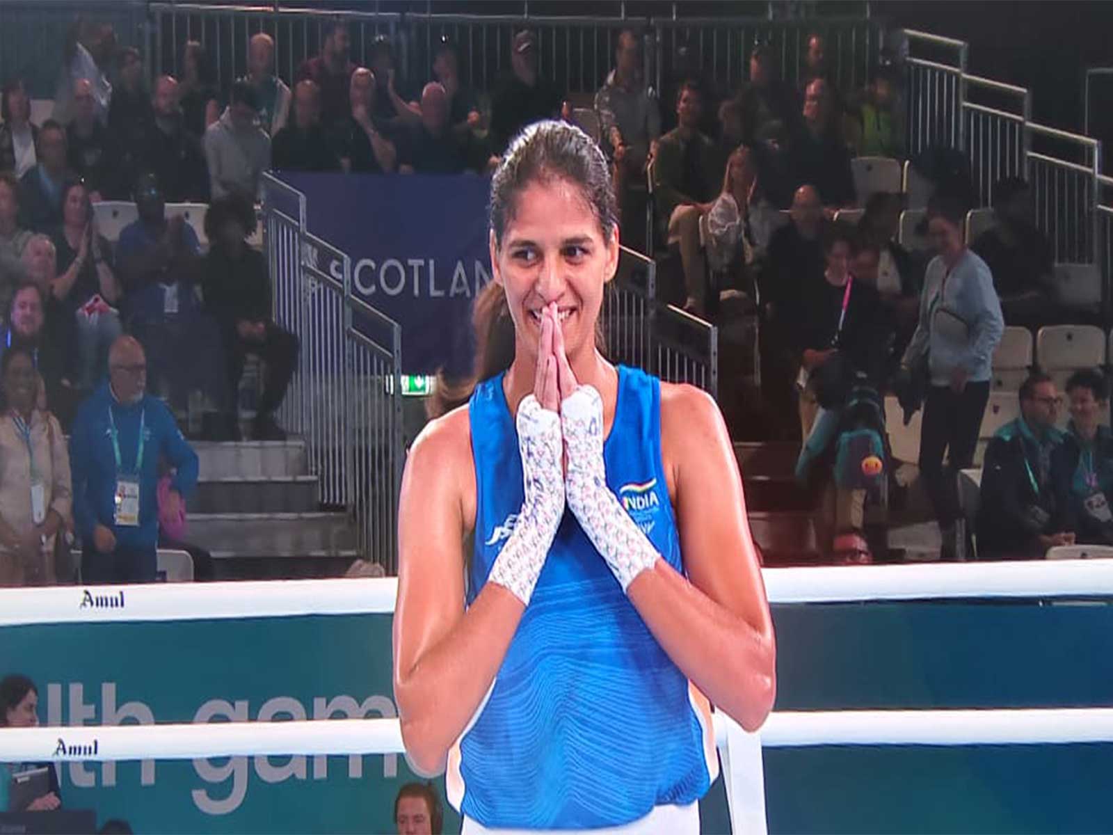 Indian boxer Jaismine Lamboria (Photo: ANI)