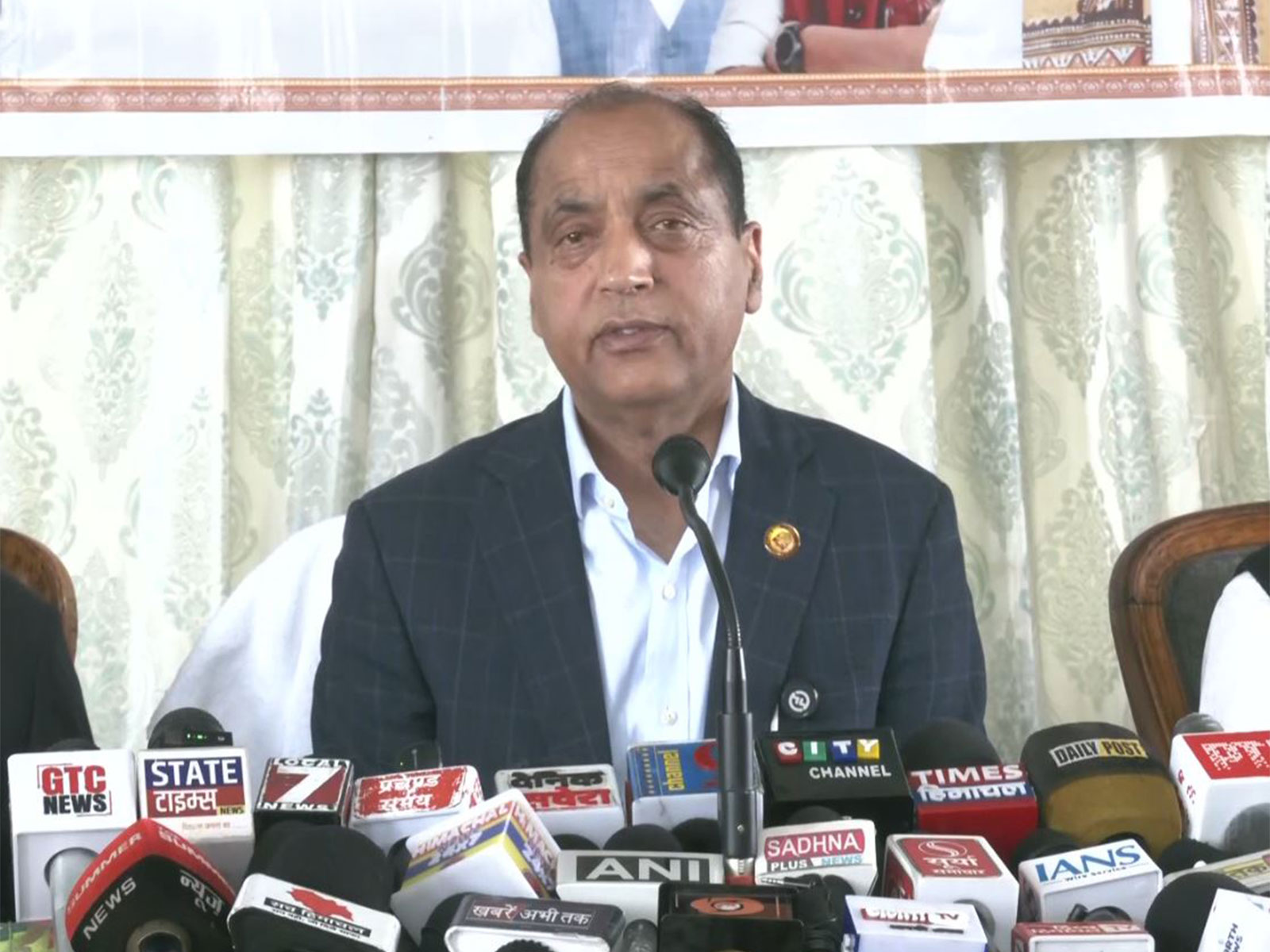 Jairam Thakur, Leader of Opposition in Himachal Pradesh Assembly (Photo/ANI)