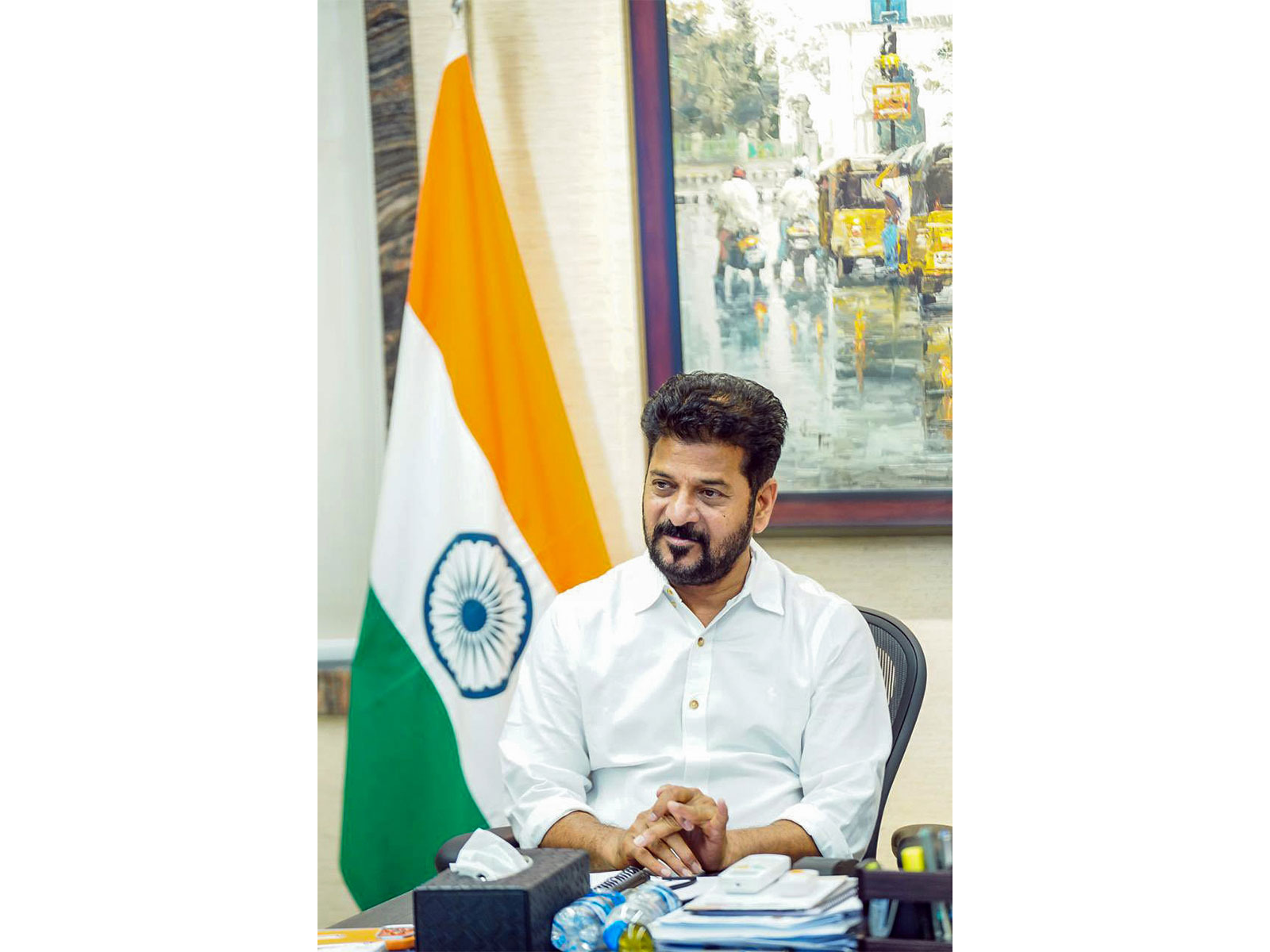 Telangana Chief Minister A Revanth Reddy (File Photo/ANI)