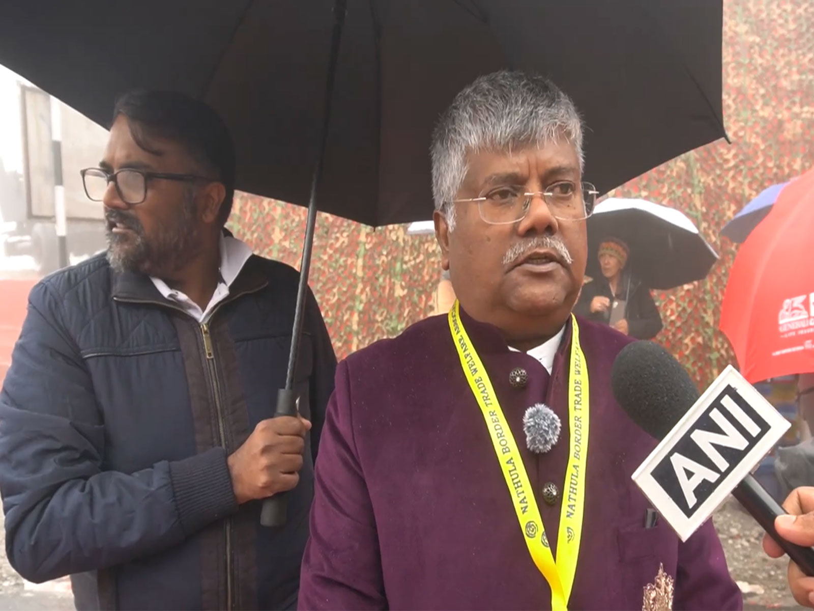 Anil Gupta, General Secretary of the Indo-China Nathula Border Traders Welfare Association (Photo/ANI)
