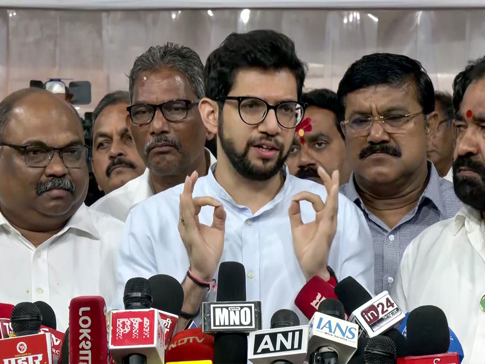 Shiv Sena UBT leader Aaditya Thackeray (File Photo/ANI)  