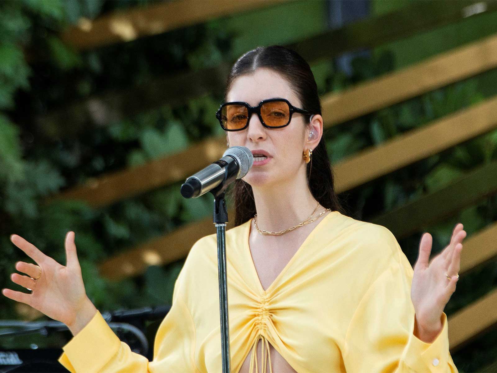 Singer Lorde (File photo/Reuters)