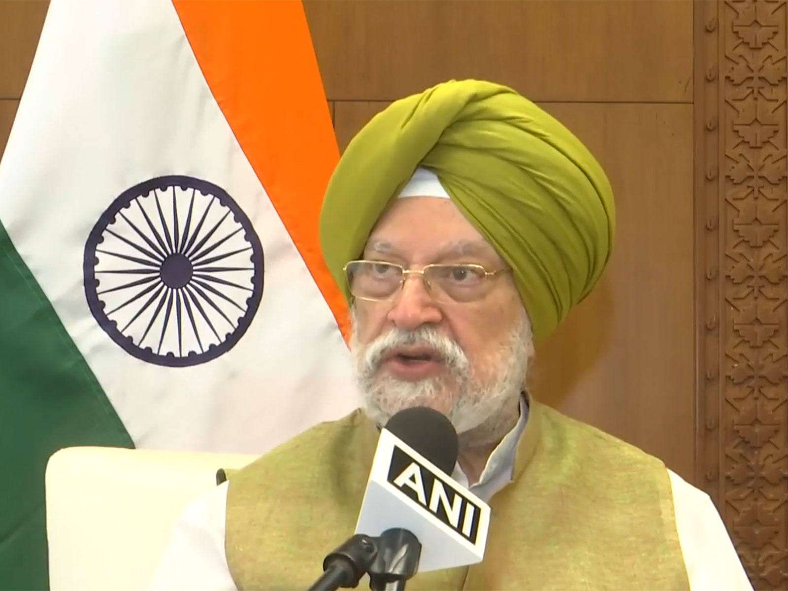 Union Petroleum and Natural Gas Minister Hardeep Singh Puri (File Photo/ANI)