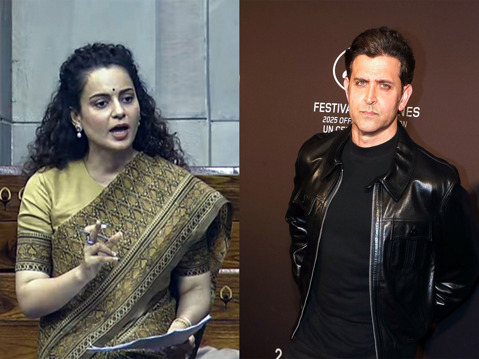 Kangana Ranaut, Hrithik Roshan (File Photo/ANI)