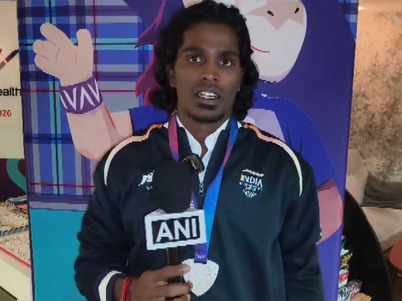 Indian athlete Praveen Chithravel (Photo: ANI)