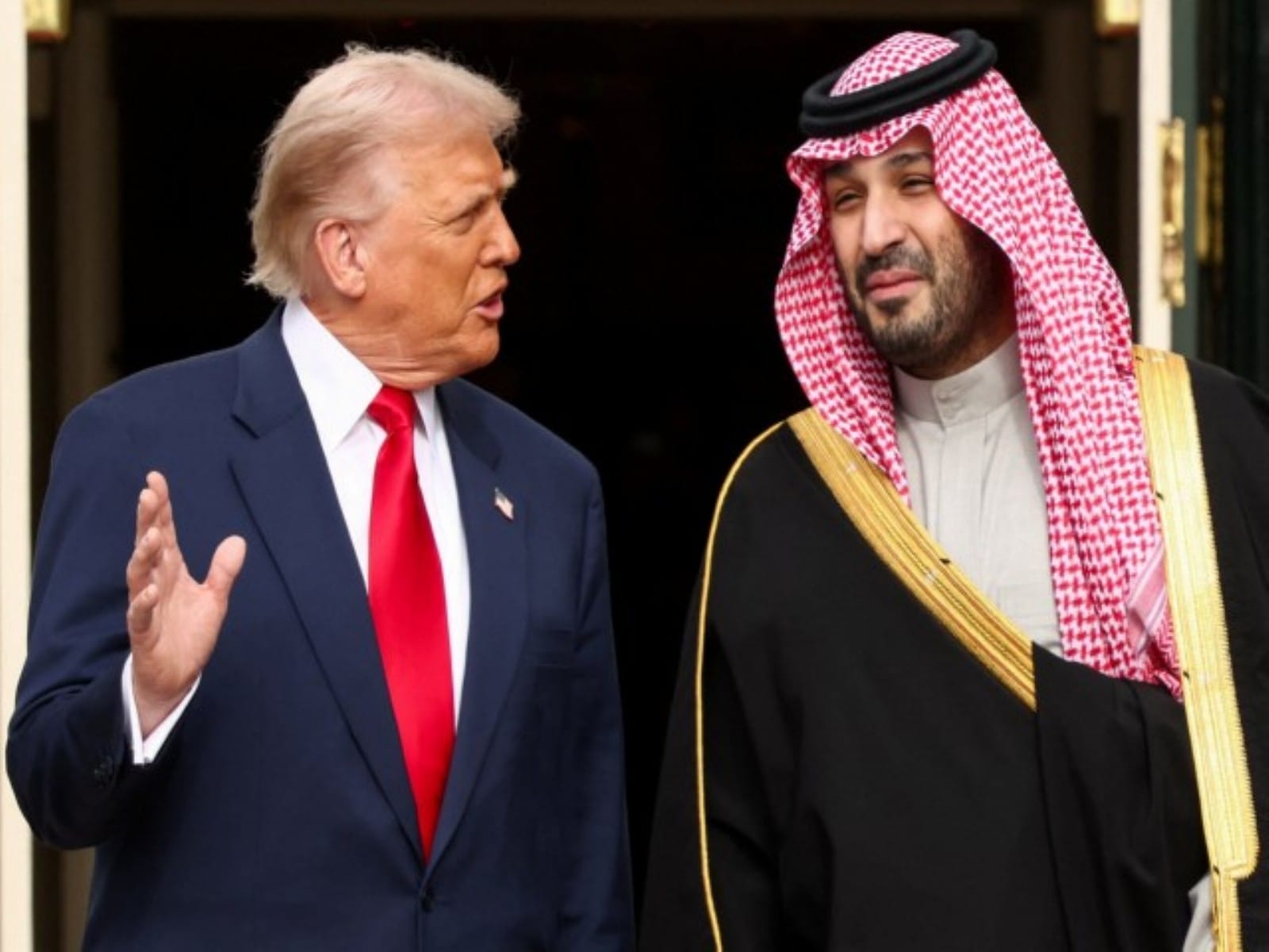 US President Donald Trump with Saudi Crown Prince Mohammed bin Salman (MBS) (File Photo/Reuters)