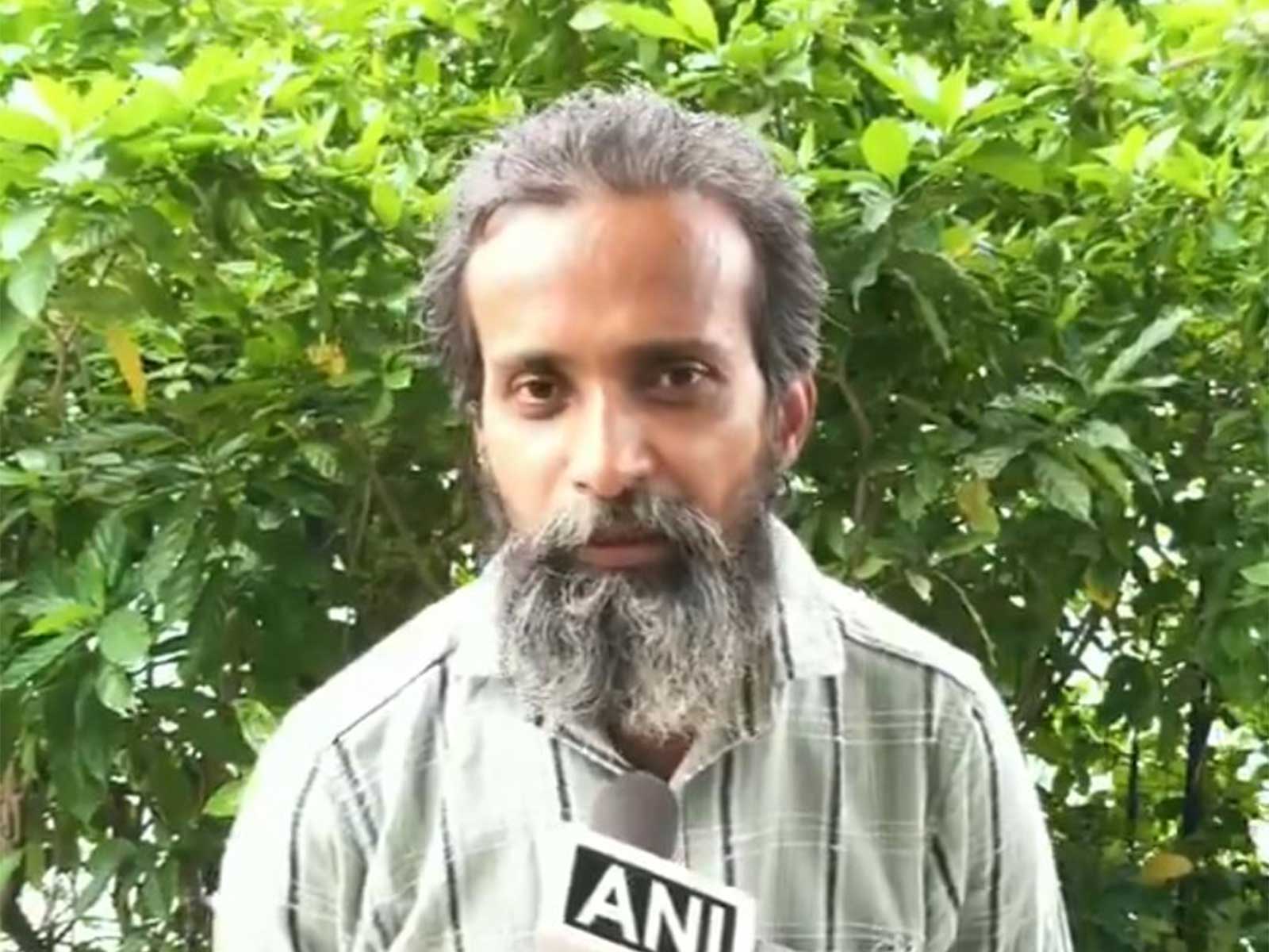 RTI activist Amit Tiwari (Photo/ANI)