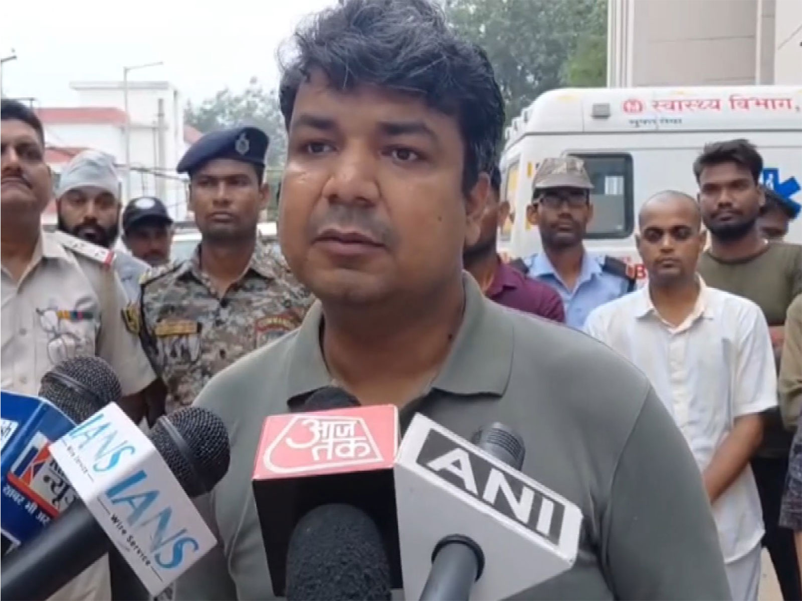 Rohtas District Magistrate Deepak Kumar Mishra (Photo/ANI)
