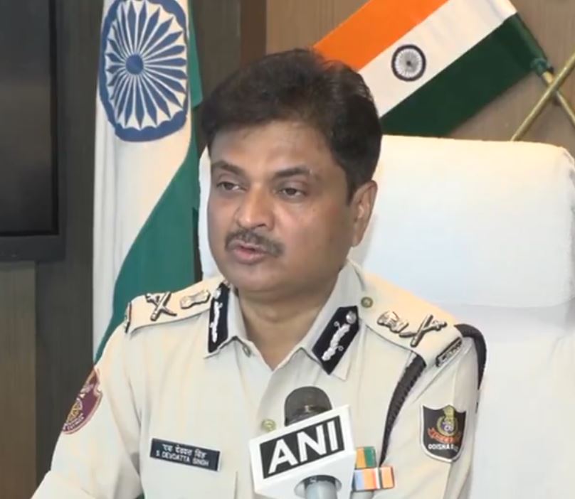 Bhubaneswar Police Commissioner S Devadutta Singh (Photo/ANI)