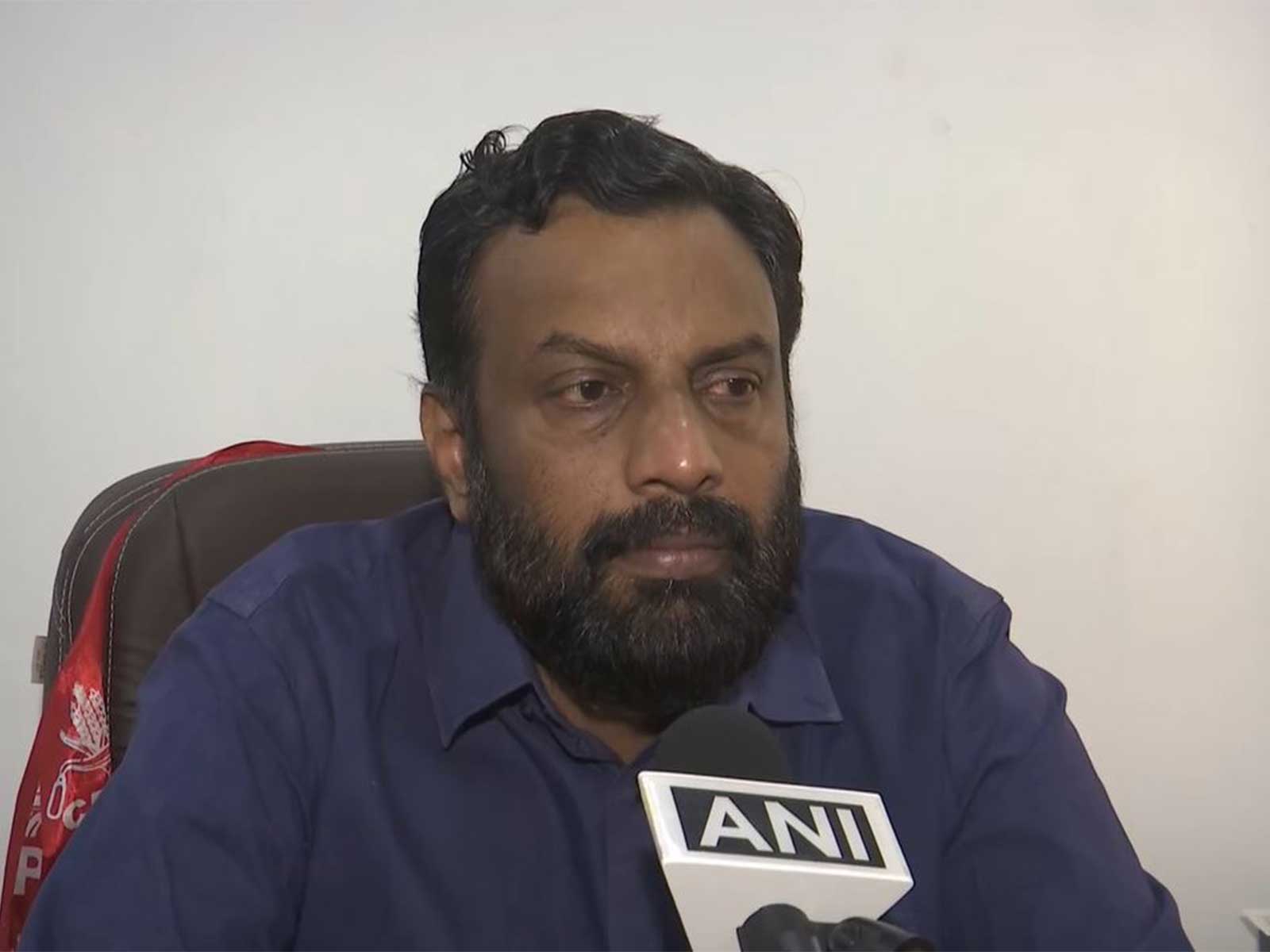 CPI(M) Rajya Sabha member P Sandosh Kumar (Photo/ANI)