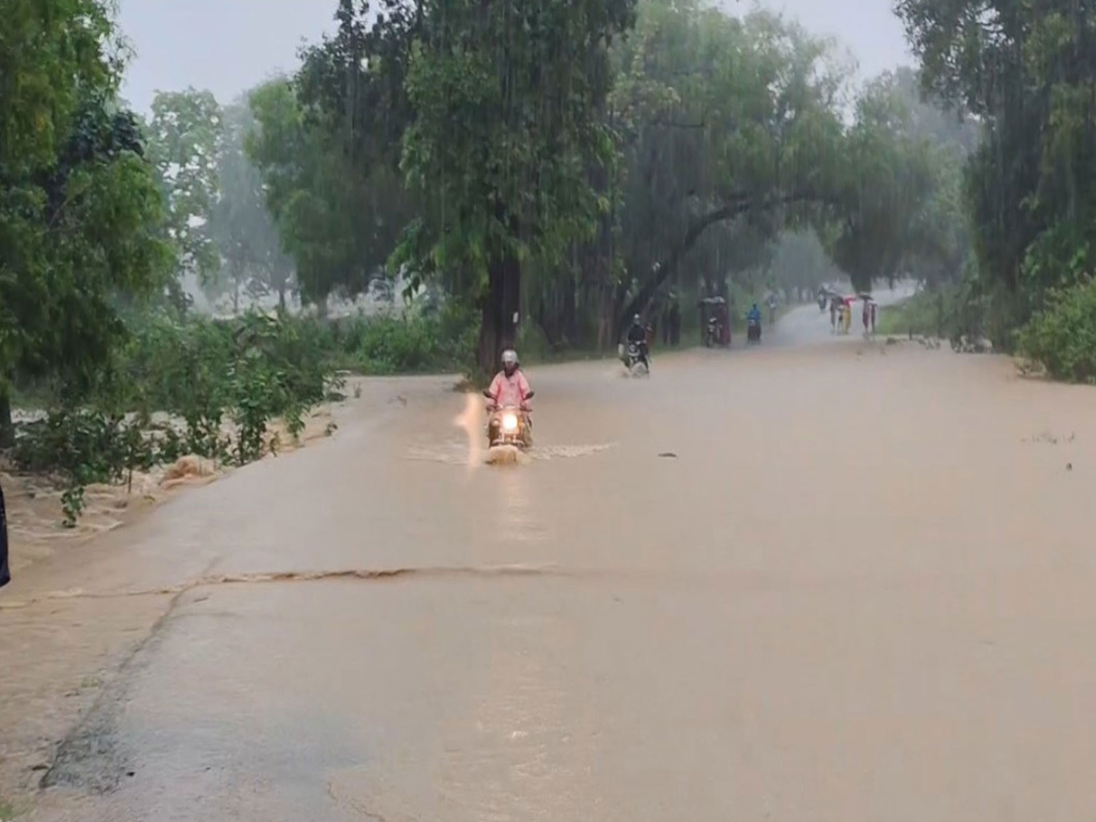 Visuals of flood affected area (Photo/ANI)