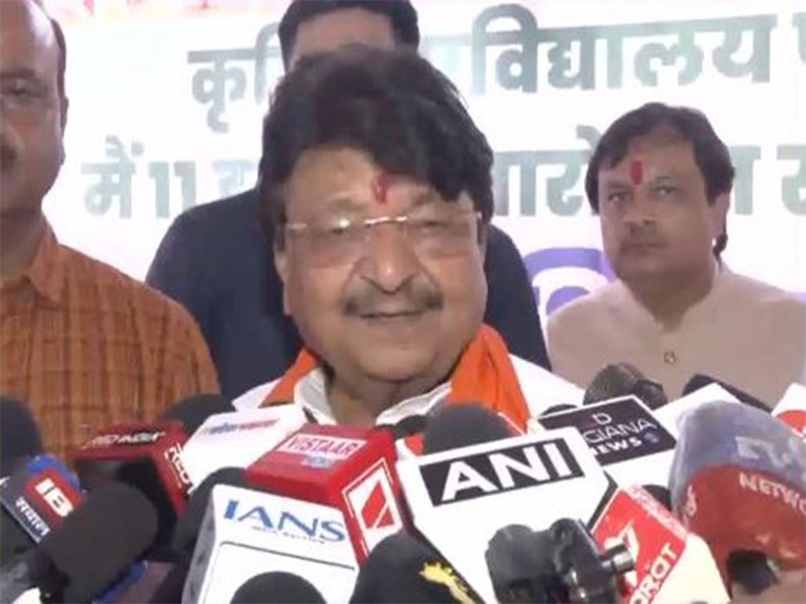 Madhya Pradesh Minister Kailash Vijayvargiya (Photo/ANI)