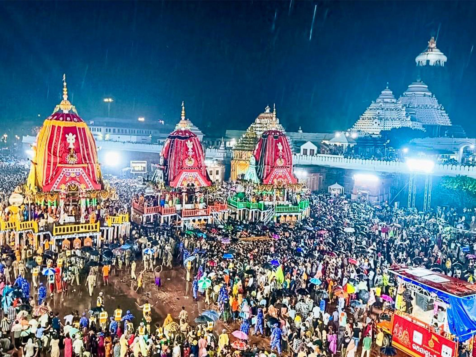 Visual of Puri Rath Yatra (Photo/CMO) 