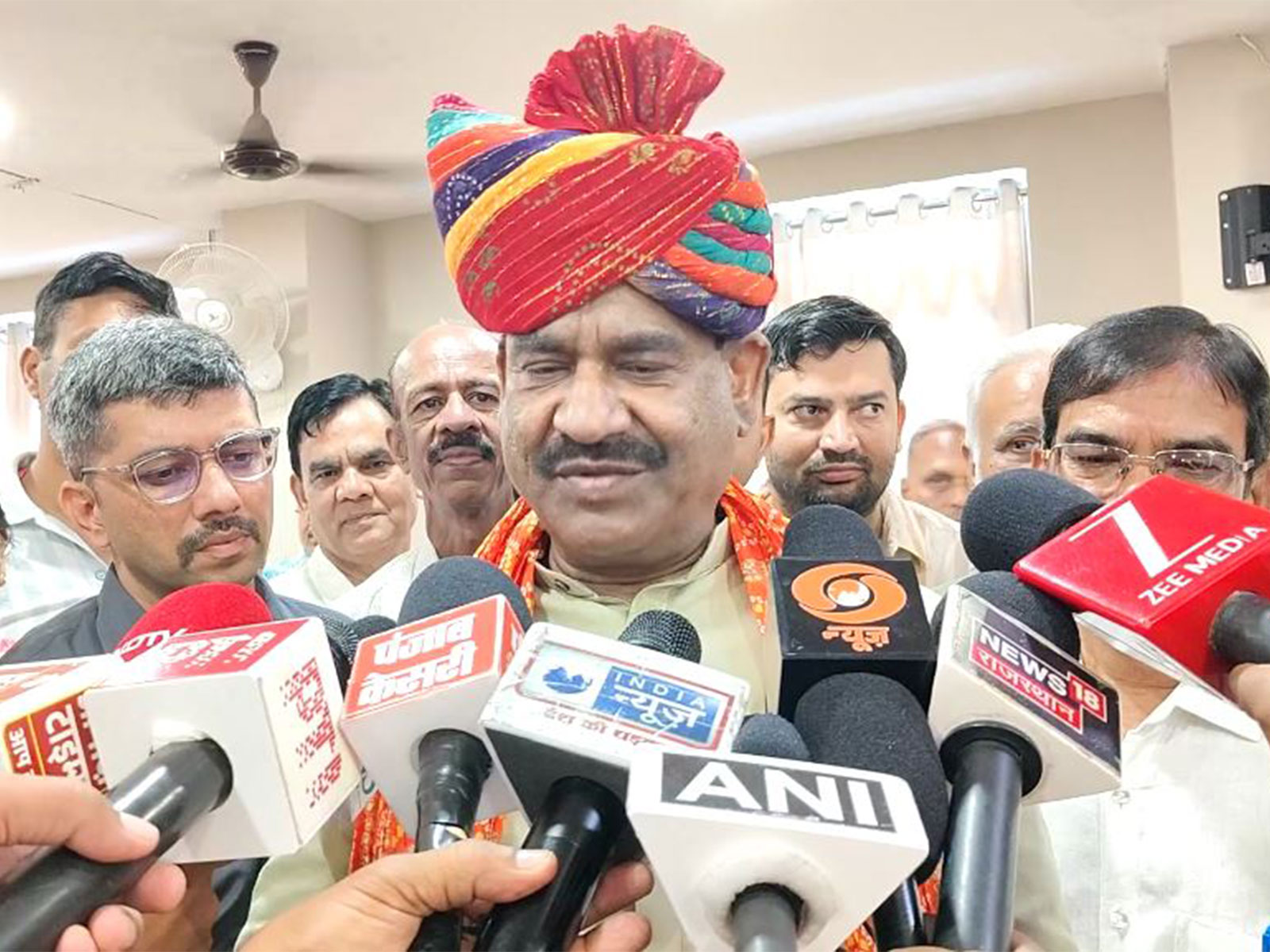 Om Birla in Kota. (Photo: ANI)