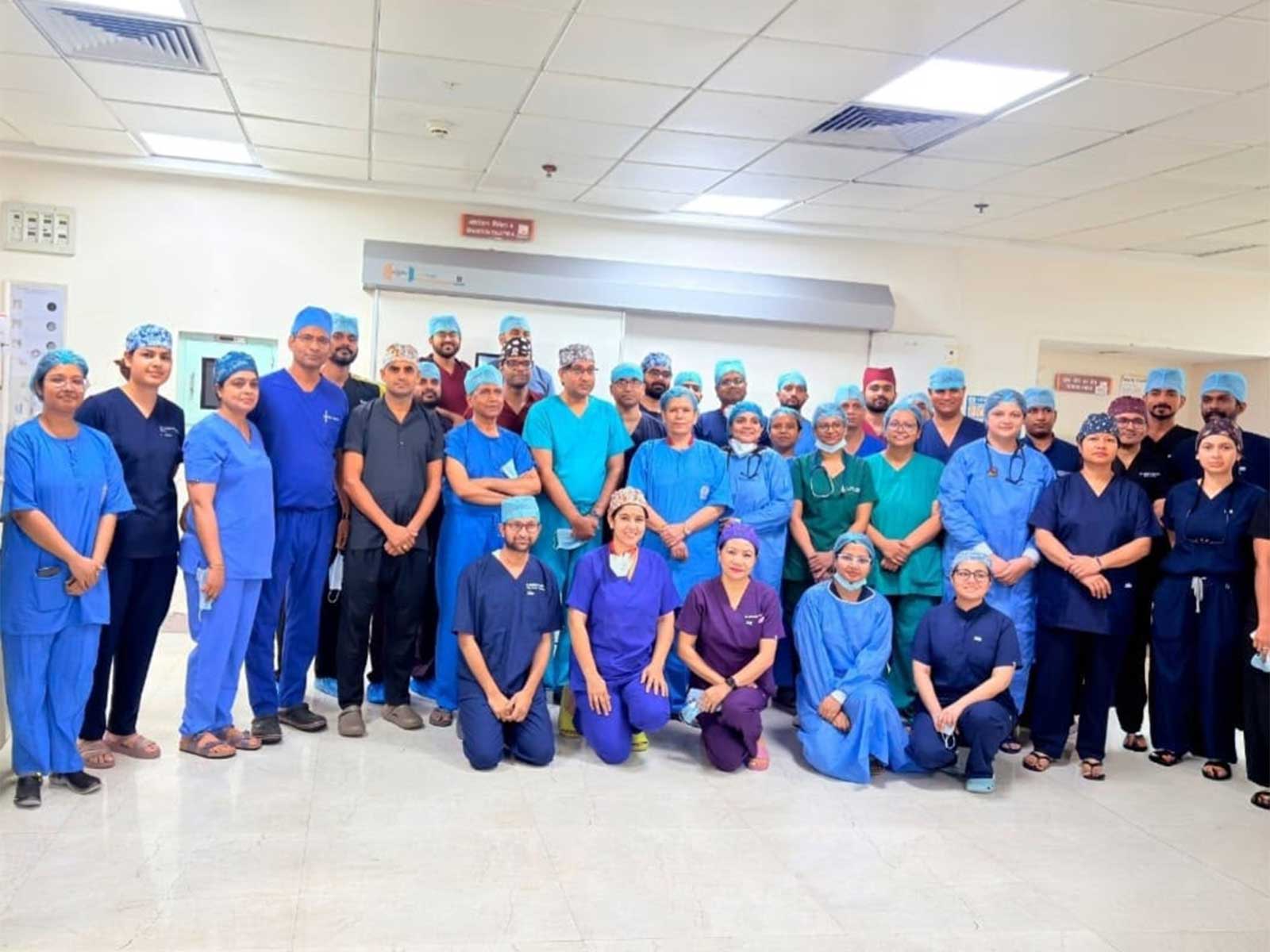 VMMC & Safdarjung hospital performs world's first robotic systemic AV valve replacement (Photo/ANI)