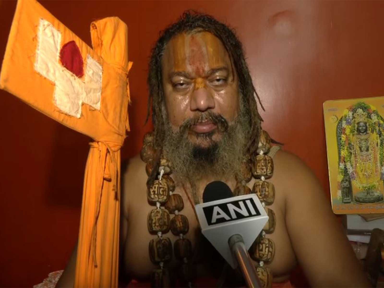 Jagadguru Paramhans Acharya Maharaj (Photo/ANI)