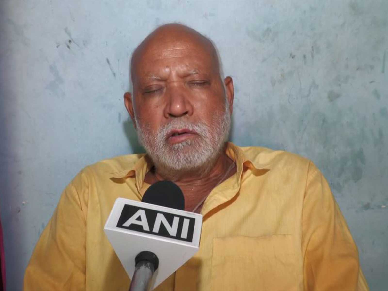 Ram Chandra Dubey's father, Ramesh Chandra Dubey (Photo/ANI)