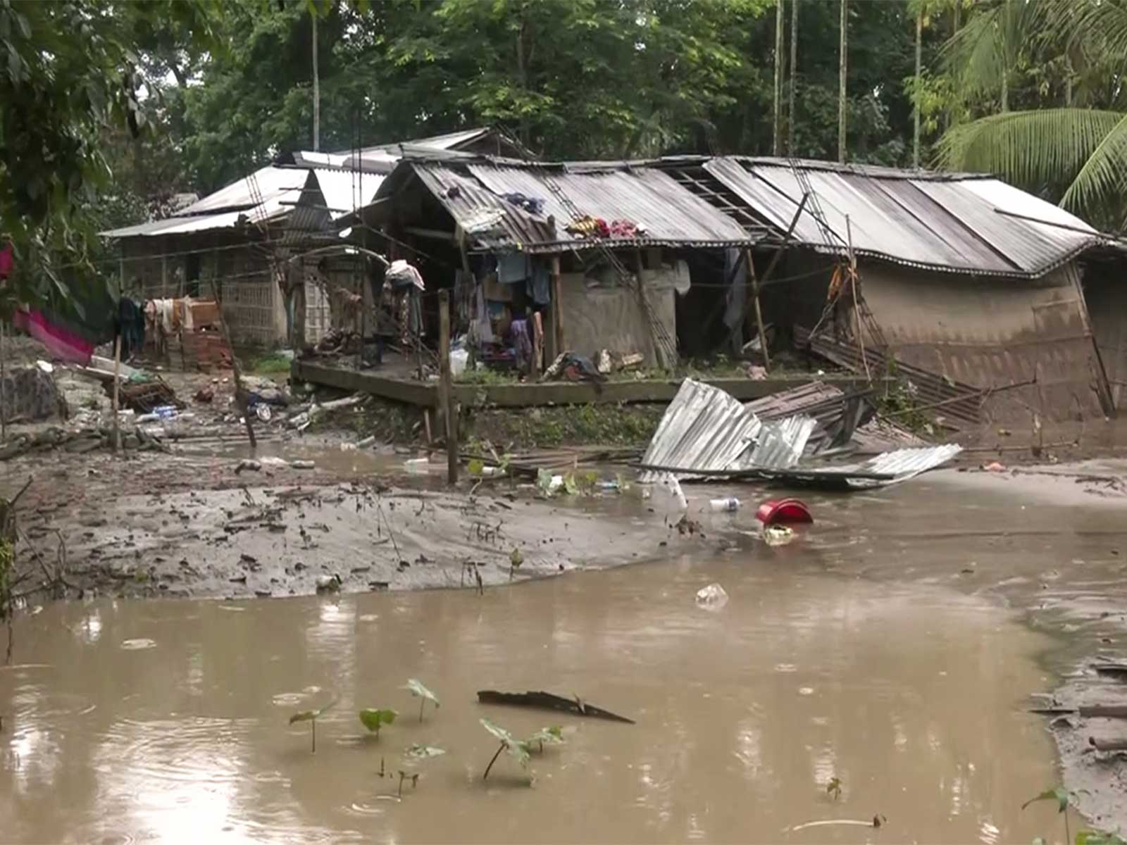 Assam's Sivasagar devastated by the Dikhow River flood (Photo/ANI)