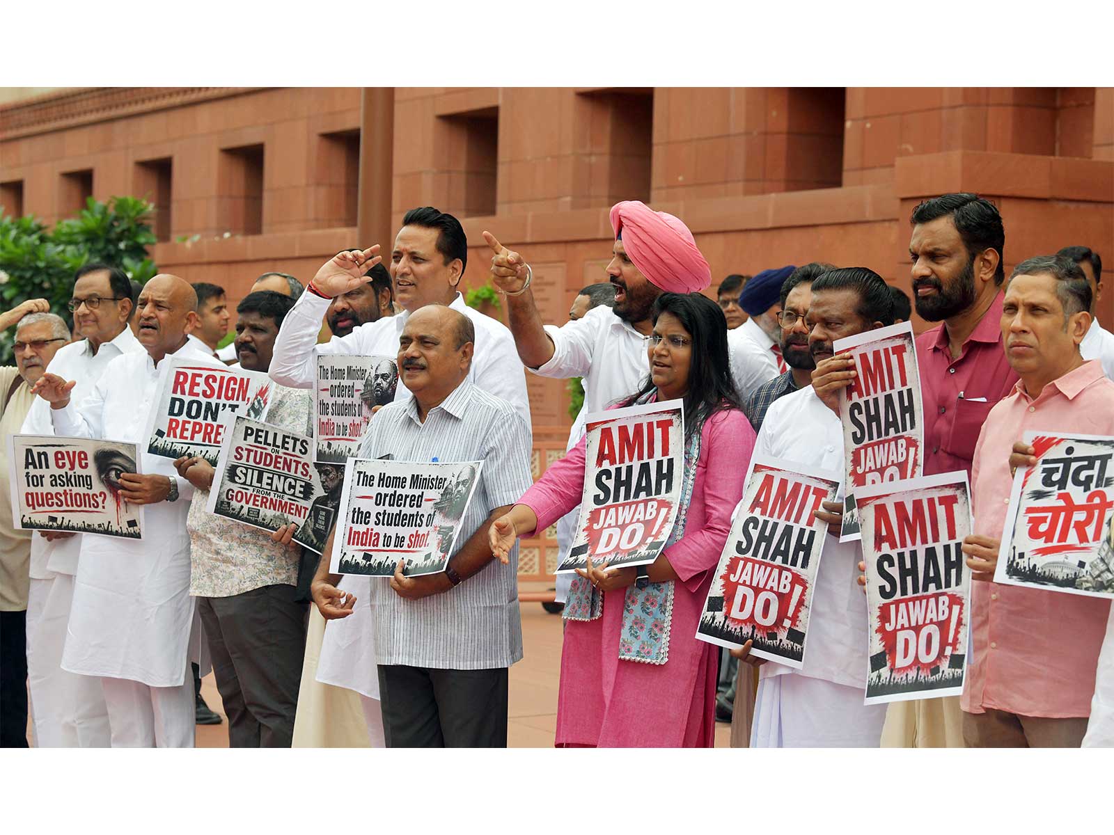 Opposition Protests in Parliament (File Photo/ANI)